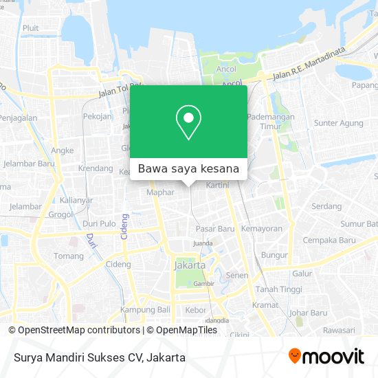 Peta Surya Mandiri Sukses CV