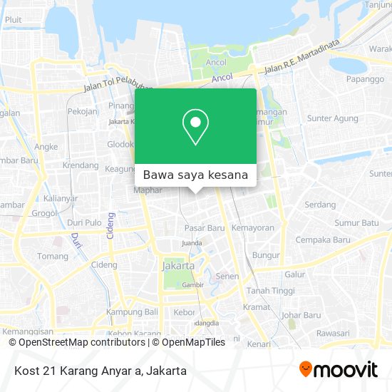 Peta Kost 21 Karang Anyar a