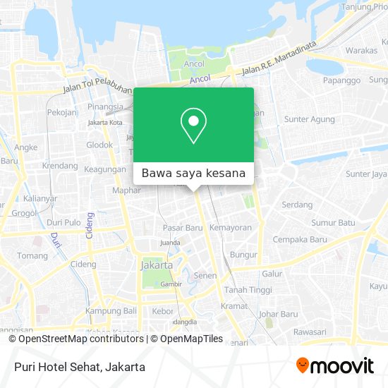 Peta Puri Hotel Sehat