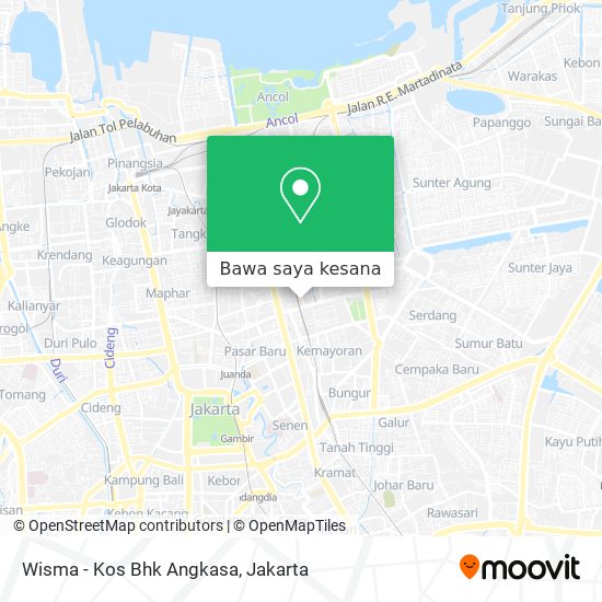 Peta Wisma - Kos Bhk Angkasa