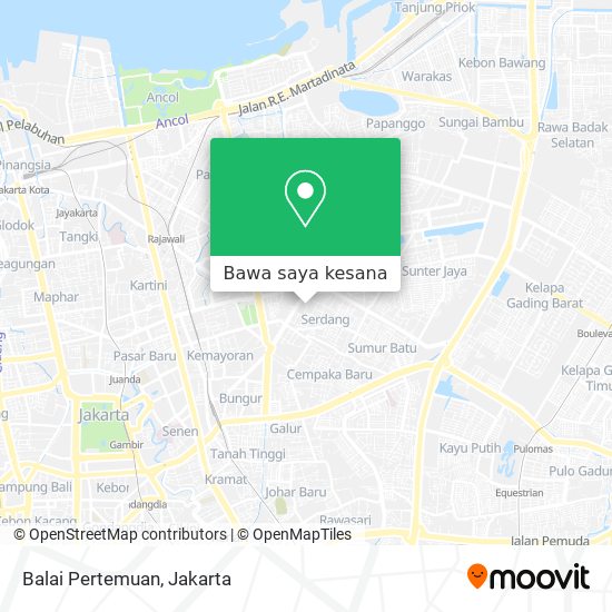 Peta Balai Pertemuan