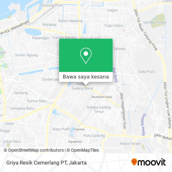 Peta Griya Resik Cemerlang PT