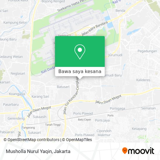 Peta Musholla Nurul Yaqin