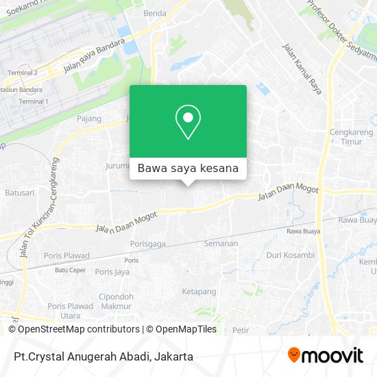 Peta Pt.Crystal Anugerah Abadi