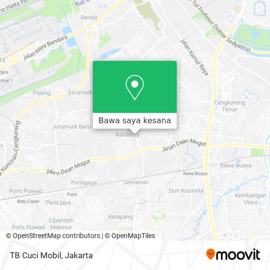 Peta TB Cuci Mobil