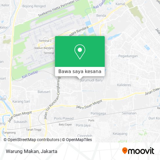 Peta Warung Makan