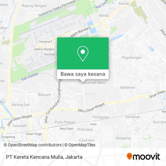 Peta PT Kereta Kencana Mulia