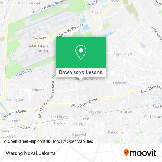 Peta Warung Noval