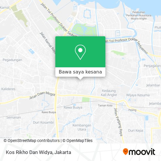 Peta Kos Rikho Dan Widya