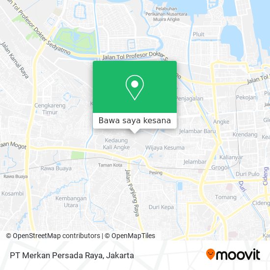 Peta PT Merkan Persada Raya