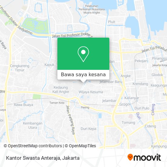 Peta Kantor Swasta Anteraja