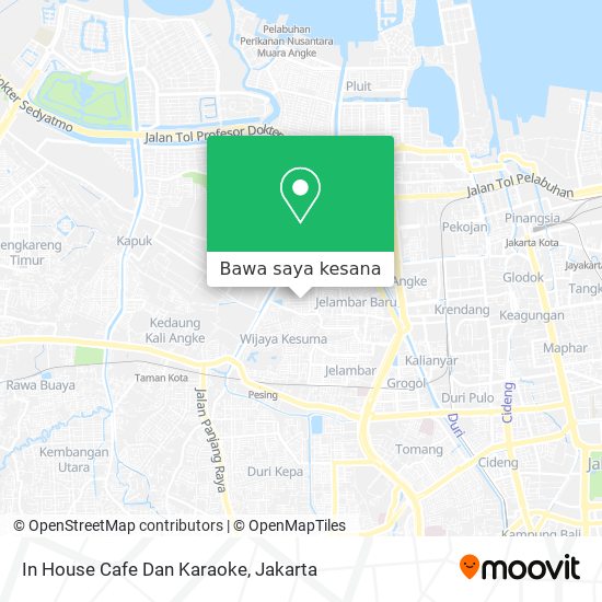 Peta In House Cafe Dan Karaoke