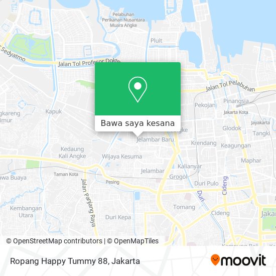 Peta Ropang Happy Tummy 88