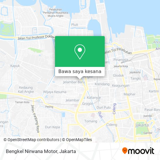 Peta Bengkel Nirwana Motor