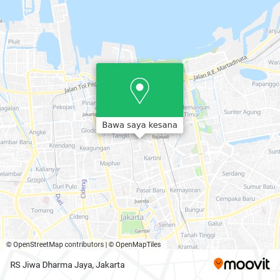 Peta RS Jiwa Dharma Jaya