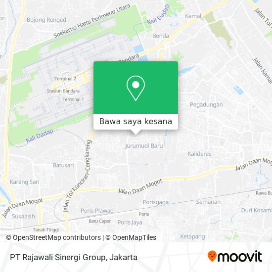 Peta PT Rajawali Sinergi Group