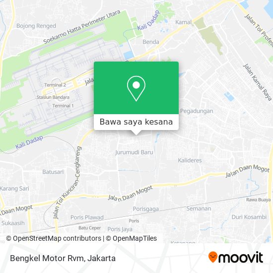 Peta Bengkel Motor Rvm