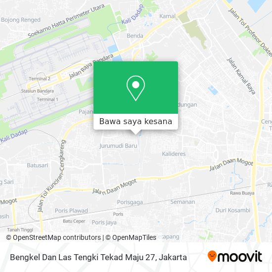 Peta Bengkel Dan Las Tengki Tekad Maju 27