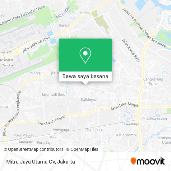Peta Mitra Jaya Utama CV