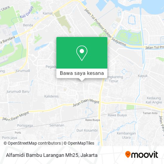 Peta Alfamidi Bambu Larangan Mh25