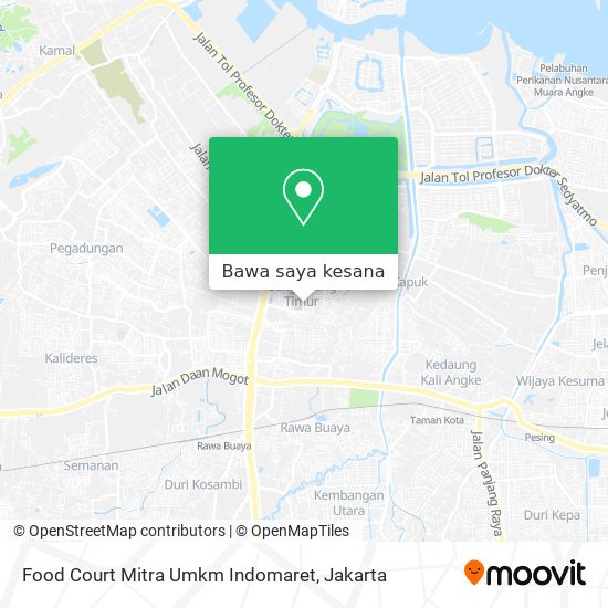 Peta Food Court Mitra Umkm Indomaret
