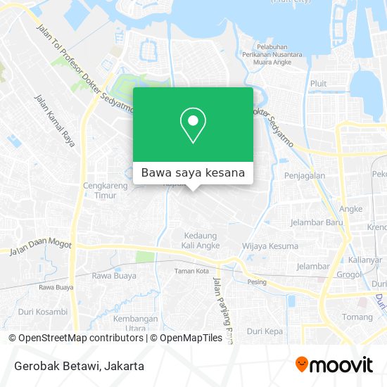 Peta Gerobak Betawi