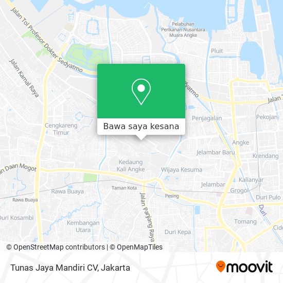 Peta Tunas Jaya Mandiri CV