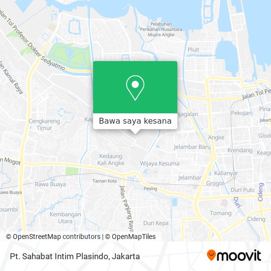 Peta Pt. Sahabat Intim Plasindo