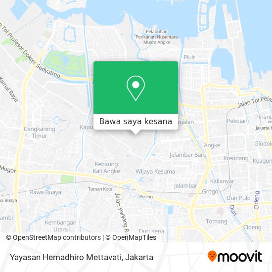 Peta Yayasan Hemadhiro Mettavati