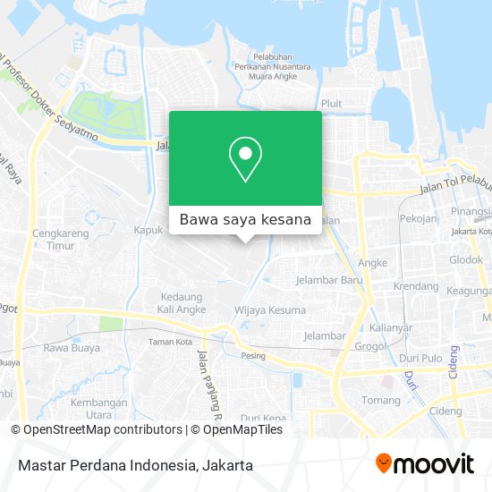 Peta Mastar Perdana Indonesia