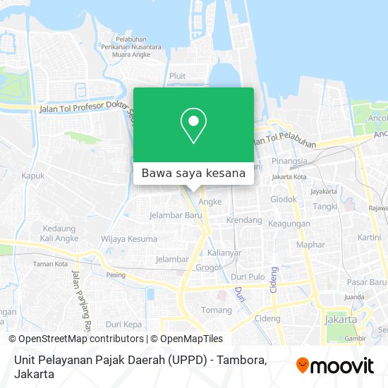 Peta Unit Pelayanan Pajak Daerah (UPPD) - Tambora