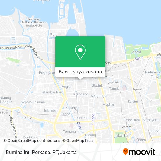 Peta Bumina Inti Perkasa. PT