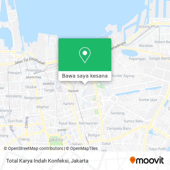 Peta Total Karya Indah Konfeksi