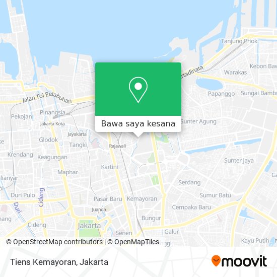 Peta Tiens Kemayoran