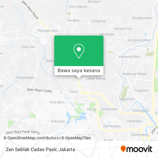 Peta Zen Seblak Cadas Pasir