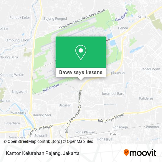 Peta Kantor Kelurahan Pajang