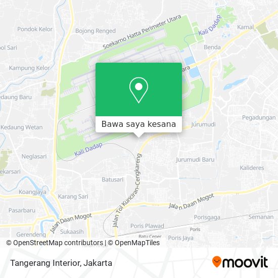 Peta Tangerang Interior