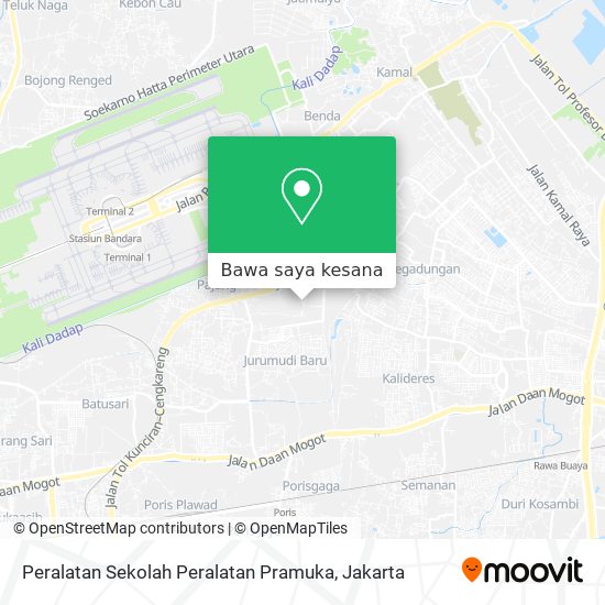 Peta Peralatan Sekolah Peralatan Pramuka