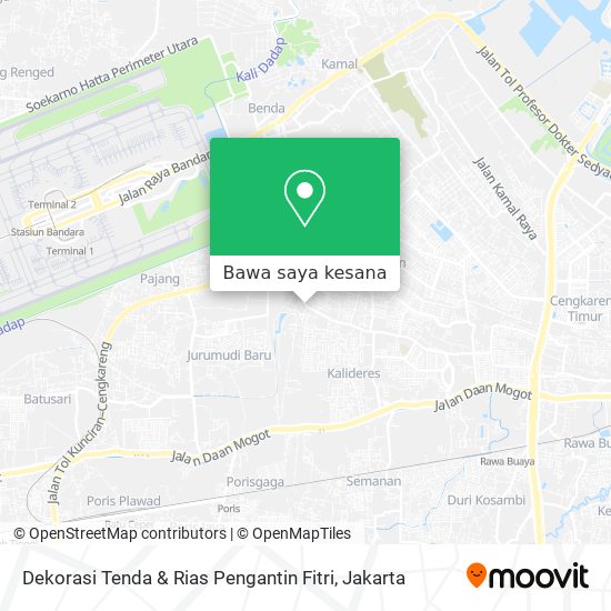 Peta Dekorasi Tenda & Rias Pengantin Fitri