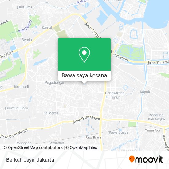 Peta Berkah Jaya