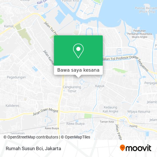 Peta Rumah Susun Bci