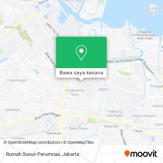 Peta Rumah Susun Perumnas