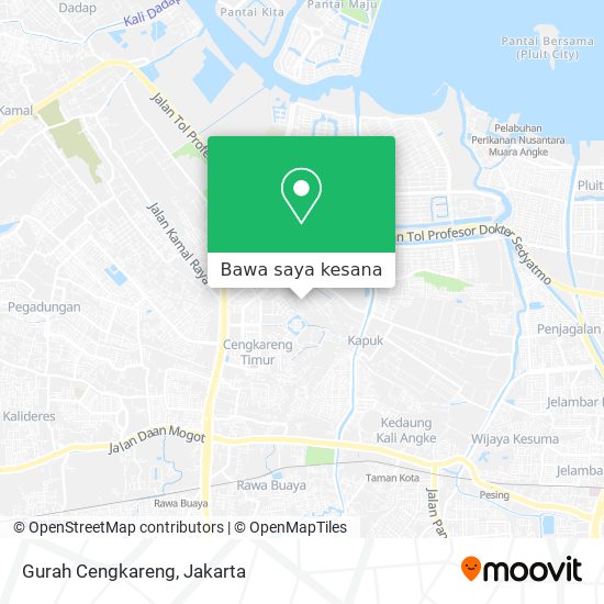 Peta Gurah Cengkareng