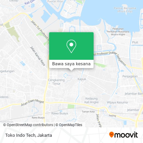 Peta Toko Indo Tech