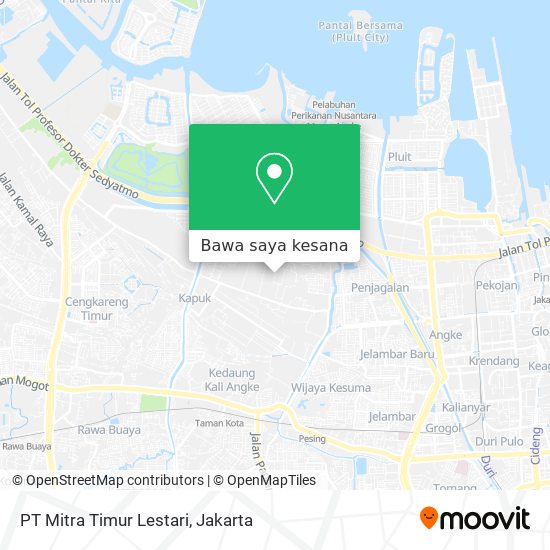 Peta PT Mitra Timur Lestari