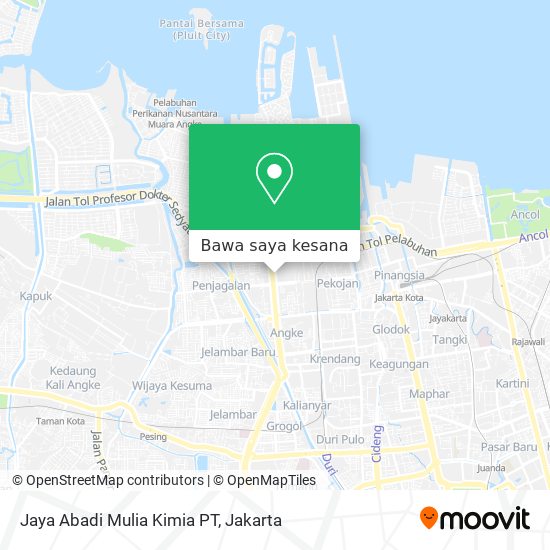 Peta Jaya Abadi Mulia Kimia PT