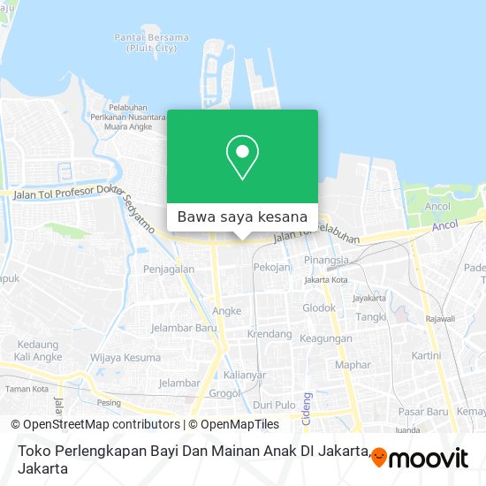 Peta Toko Perlengkapan Bayi Dan Mainan Anak DI Jakarta