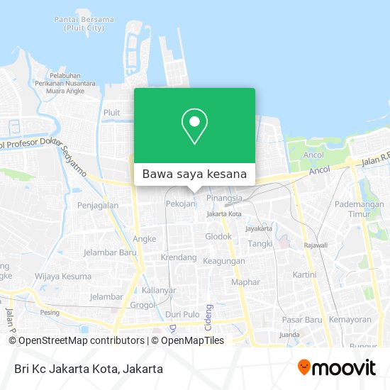 Peta Bri Kc Jakarta Kota