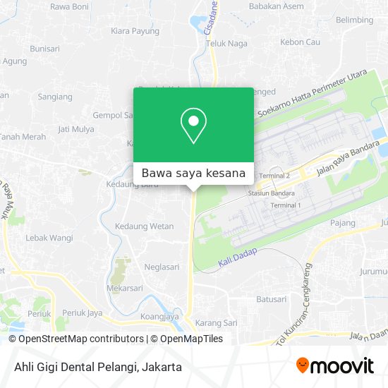 Peta Ahli Gigi Dental Pelangi