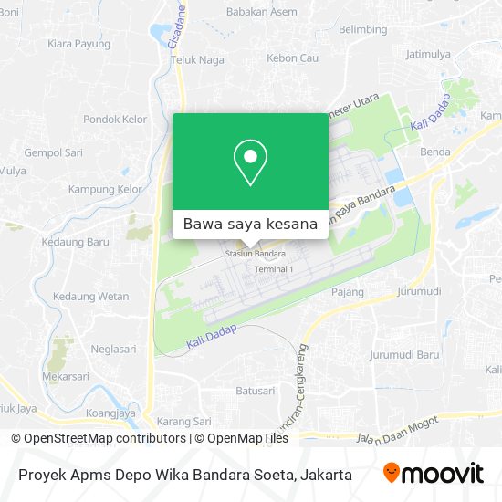 Peta Proyek Apms Depo Wika Bandara Soeta